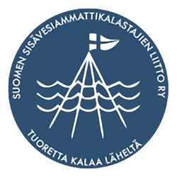 Suomen sisävesiammattikalastajien liiton logo